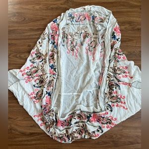 Embroidered wrap